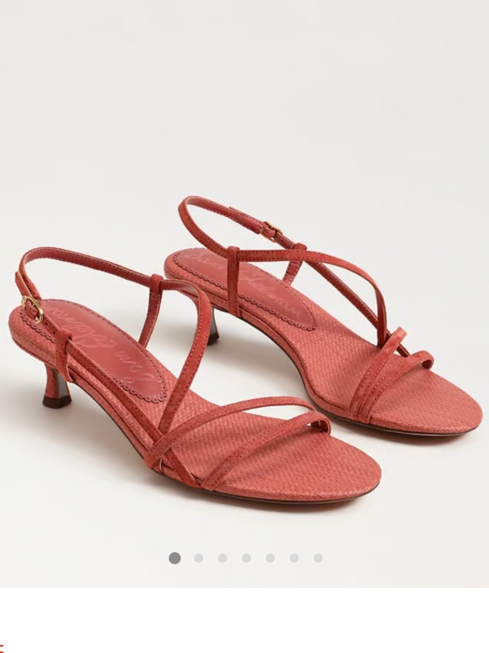 Cora Slingback Kitten Heel Sandal